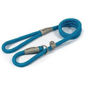 Ancol Viva Rope Reflective Slip Lead Blue 12mm x 1.2m