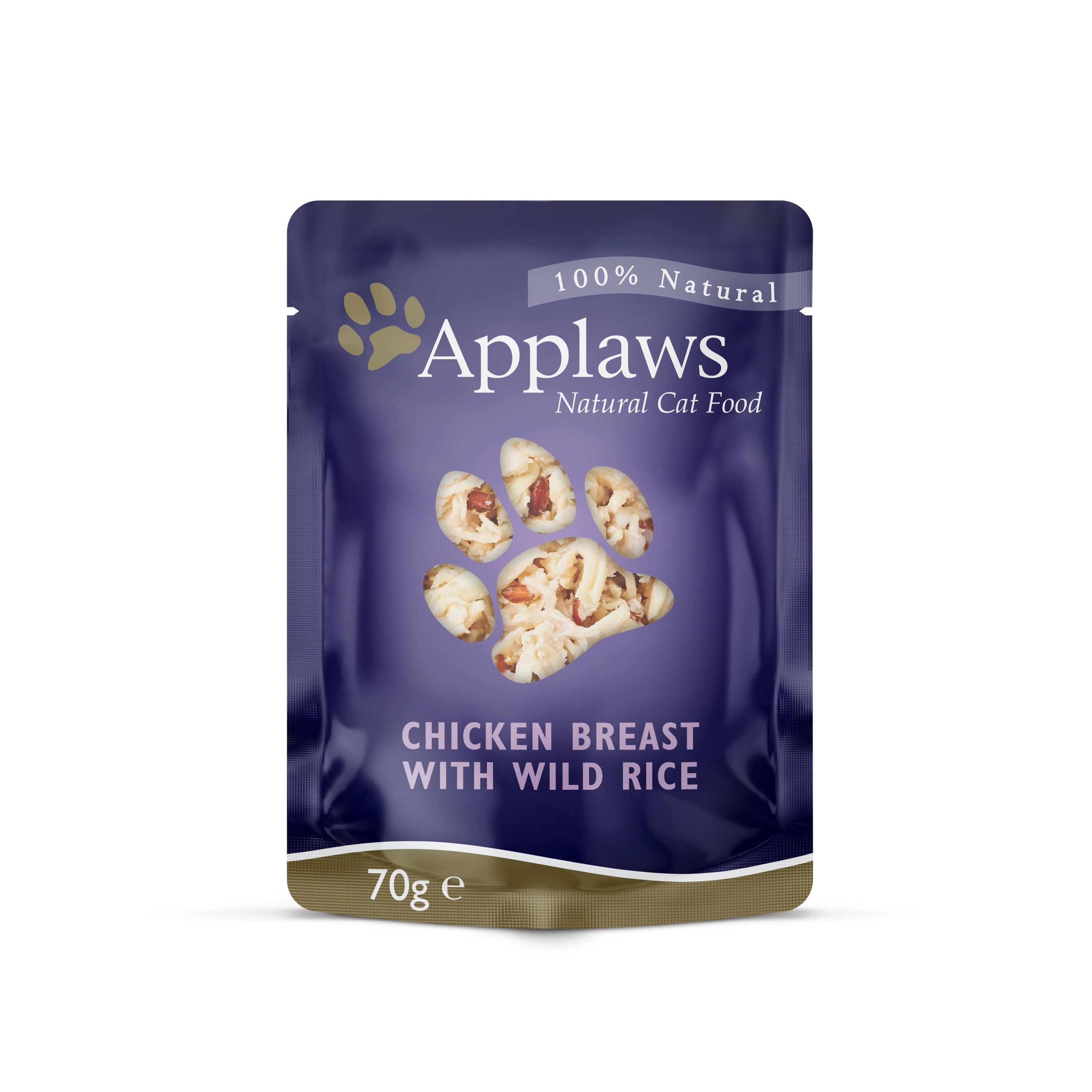 Applaws Cat Pouch Chicken Wild Rice 70g