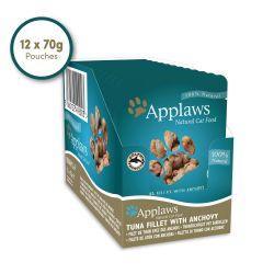 Applaws Cat Pouch Tuna with Whole Anchovy 12pk, 70g