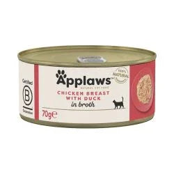 Applaws Cat Tin Chicken & Duck, 24 x 70g