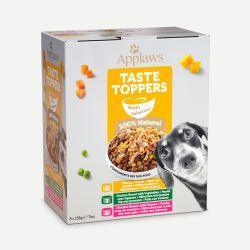 Applaws Taste Toppers Chicken Tin Selection In Broth Multipack, 8 x 156g