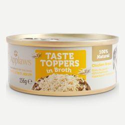 Applaws Taste Toppers Wet Dog Food Chicken in Broth Tin, 12 x 156g