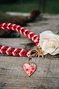 Infinite Braided Collar - Handmade Paracord Dog Collar.