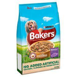 Bakers Complete Senior Bites 7 Plus Chicken, 12.5kg