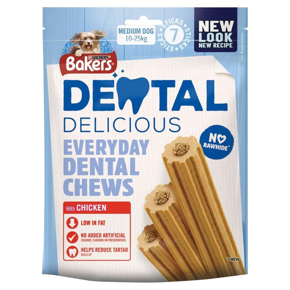 Bakers Dental Del Chicken Medium 200g