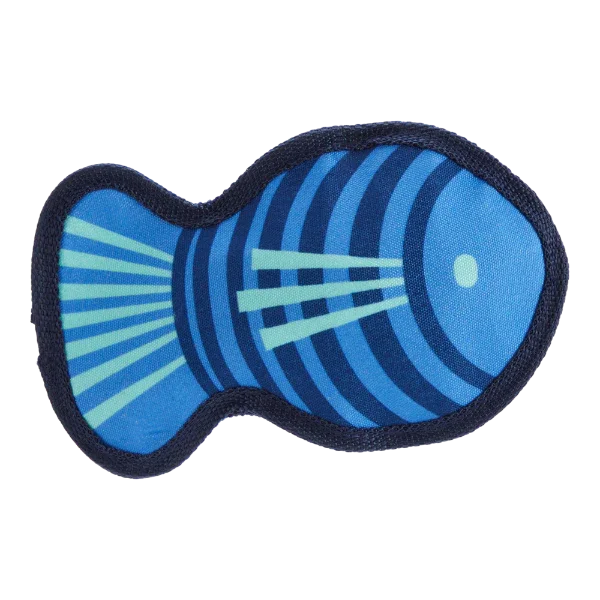 Bark Blue Rad Herring Dog Toy