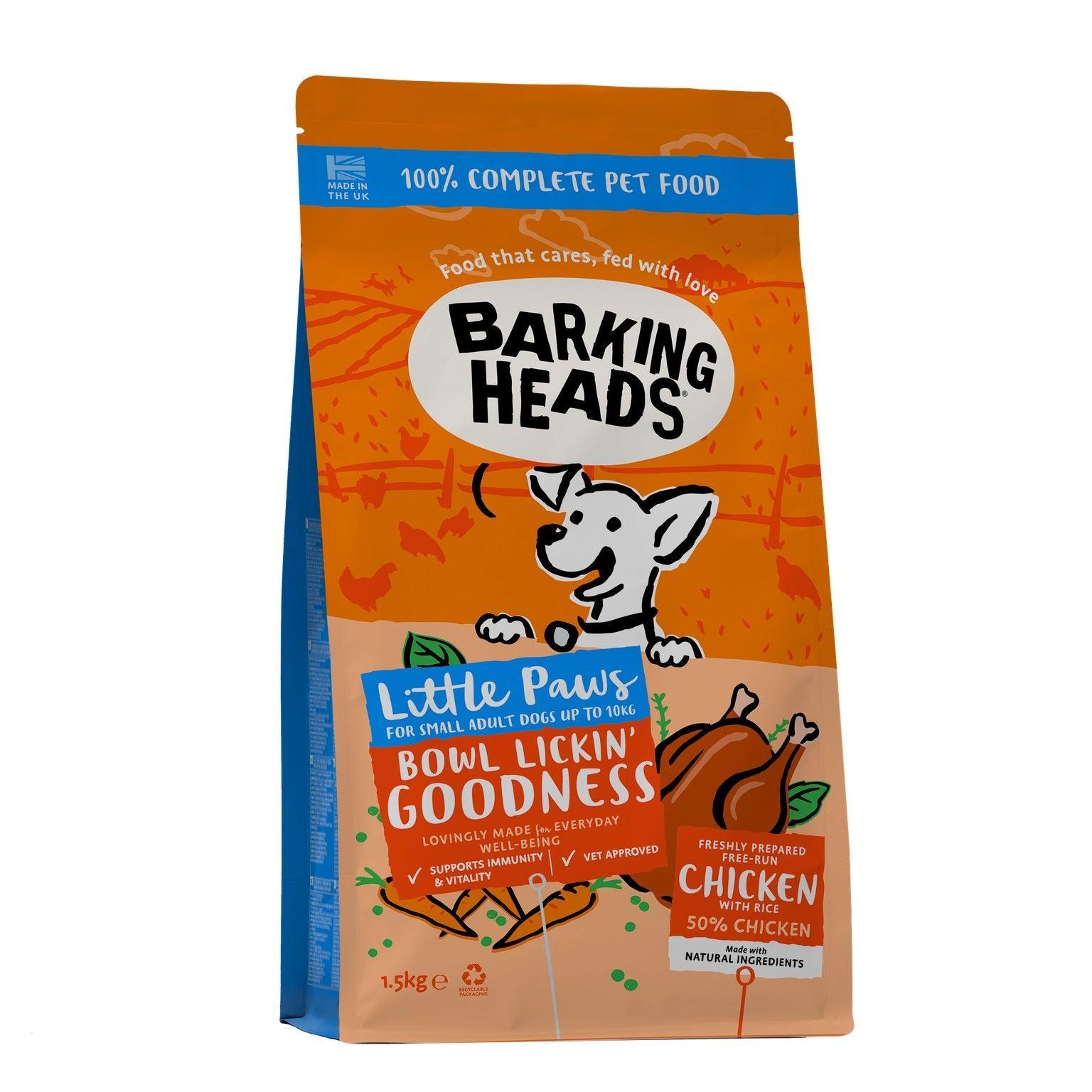Barking Head Little Paws Chick 1.5kg