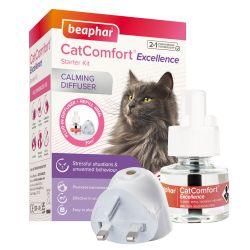 Beaphar CatComfort Excellence Calming Diffuser and Refill Starter Kit, 48ml