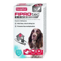 Beaphar FIPROtec COMBO Spot On for Medium Dogs 3 Months