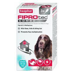 Beaphar FIPROtec COMBO Spot On for Medium Dogs 3 Months