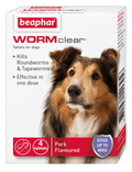 Beaphar WORMclear Dog to 40kg 4 tabs