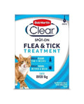 Bob Martin Clear Cat Spot On Flea & Tick Treatment 1 pipette