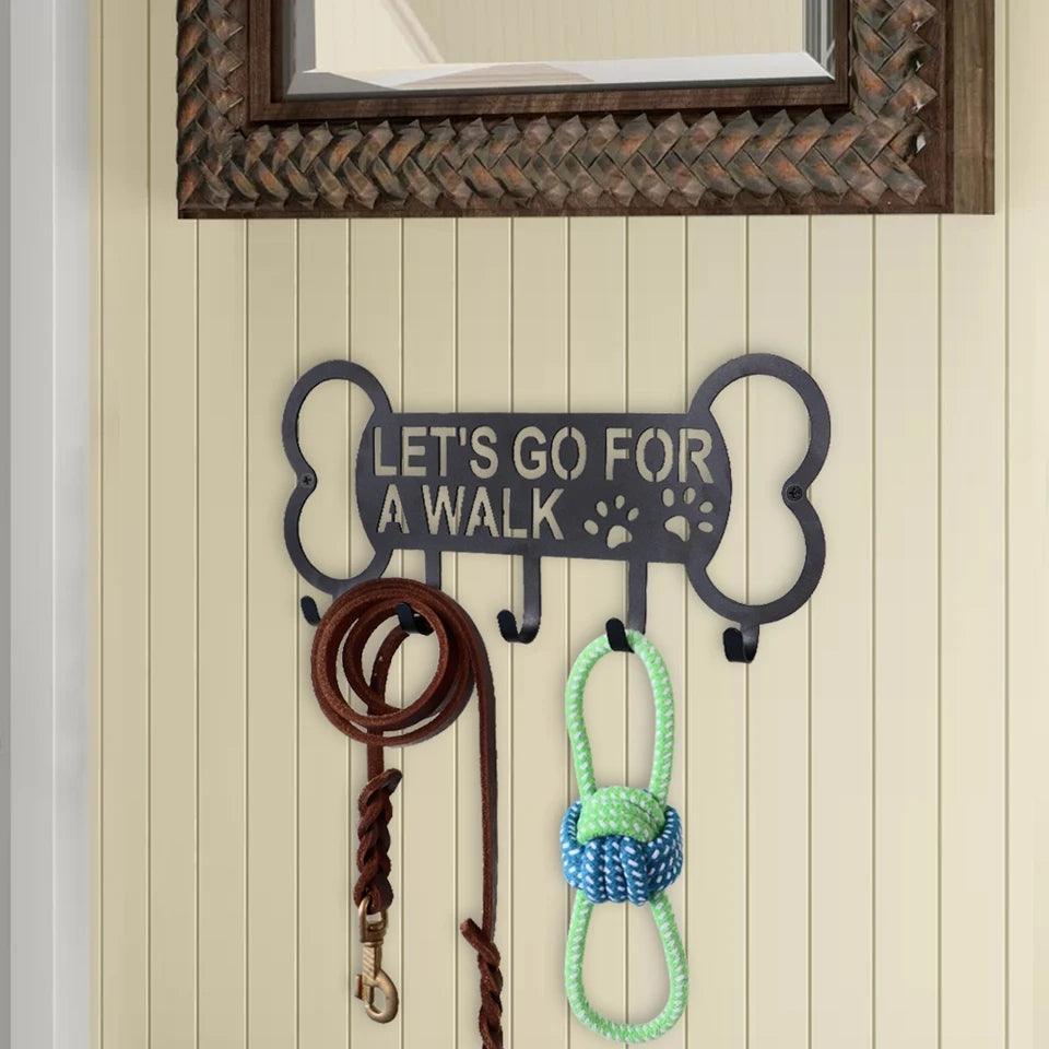 Bone Let's Go For A Walk Lead Hanger Hooks