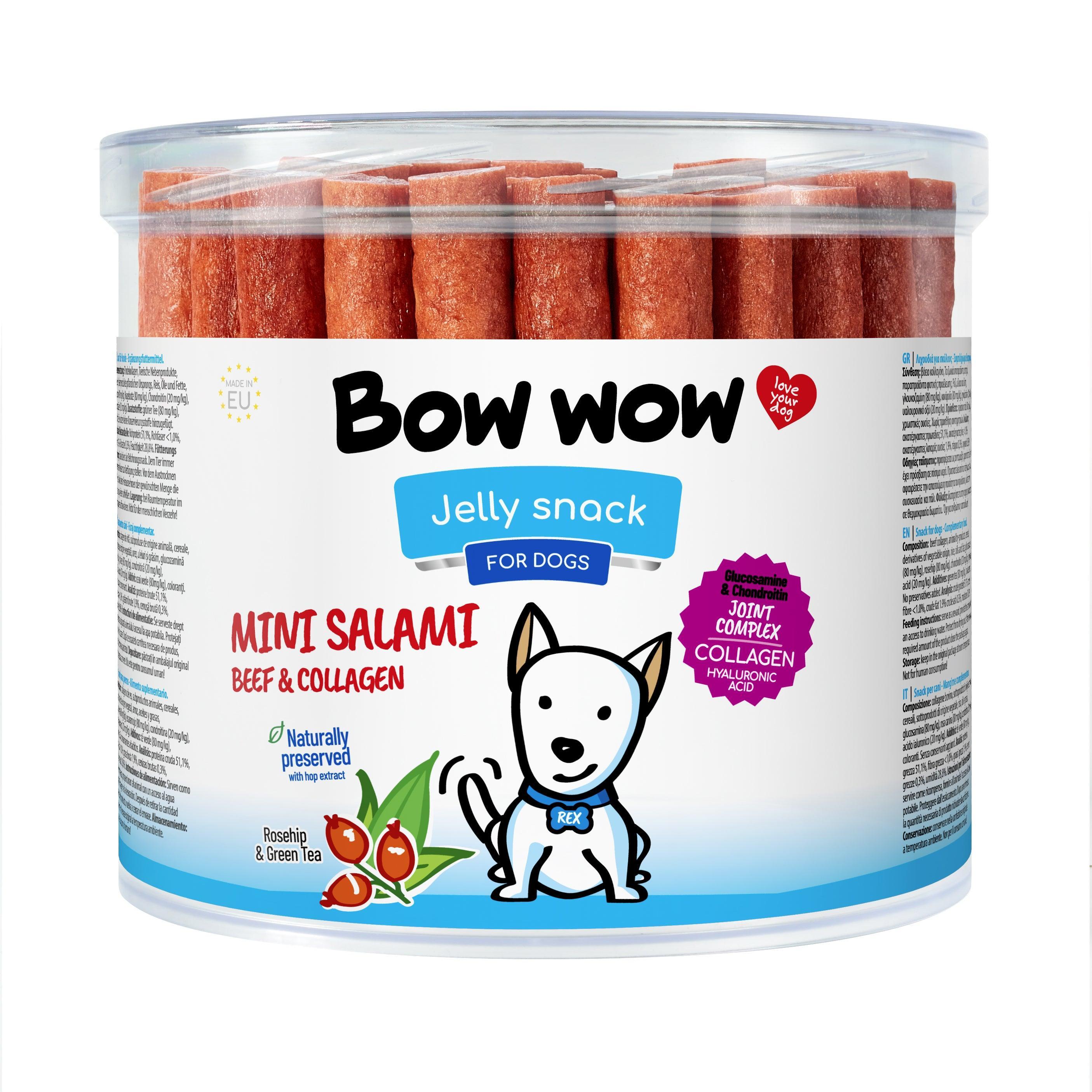 Bow Wow Salamis Beef – 20g