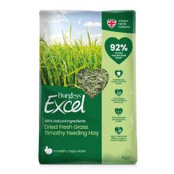 Burgess Excel Feeding Hay 100% Timothy Hay, 4KG