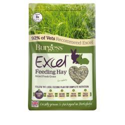 Burgess Excel Feeding Hay 100% Timothy Hay, 4KG