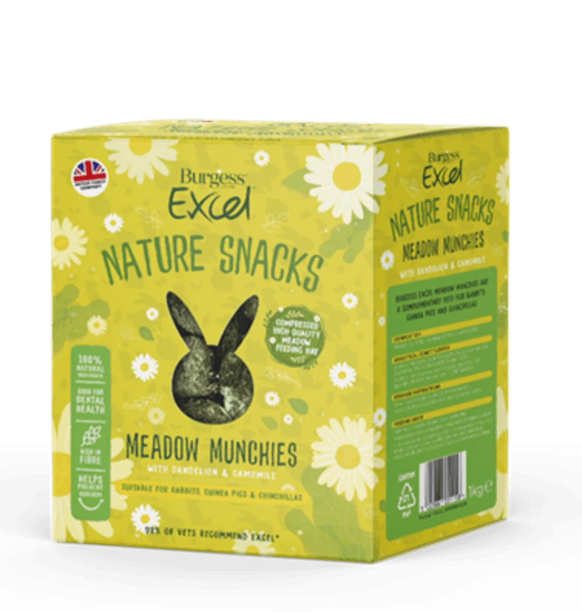 Burgess Excel Meadow Munchies Small Animal Treats 1KG