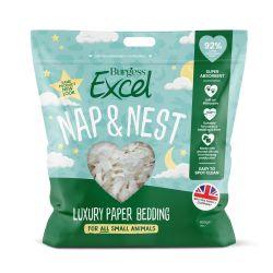Burgess Excel Nap & Nest Luxury Paper Bedding for Small Animals, 650g