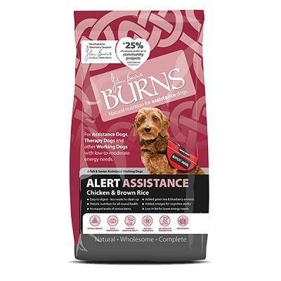 Burns Alert Assistance Chicken & Brown Rice 12kg VAT FREE