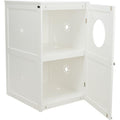 Cat house for litter box XL, 2 levels, MDF
