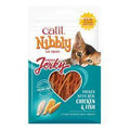 Catit Nibbly Jerky Chicken & Fish Treats, 30g