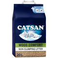 Catsan Wood Comfort Non Clumping Cat Litter, 20ltr