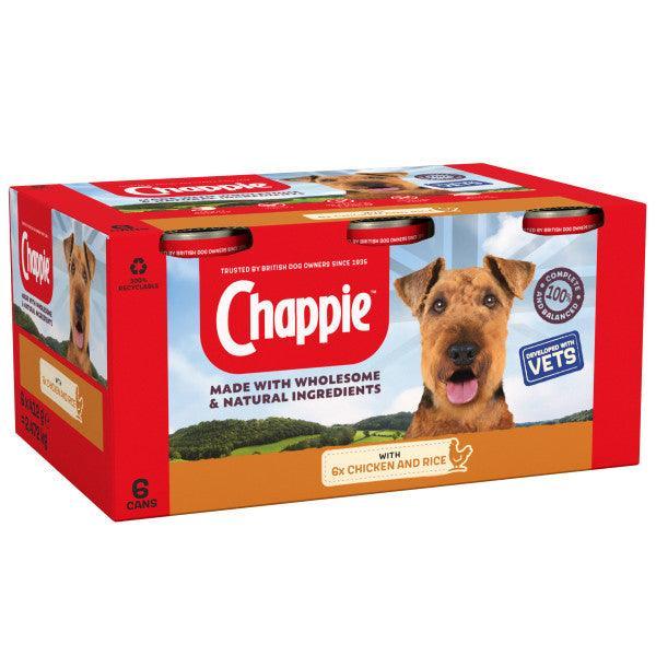 Chappie Tins Chick&Rice 6x412g