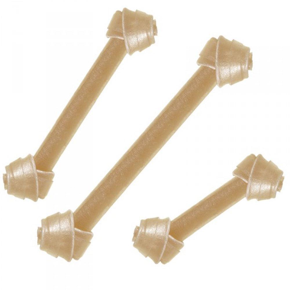 Classic Rawhide Knot Dog Chews 22cm