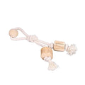 Coffee Wood Double Rope Toy