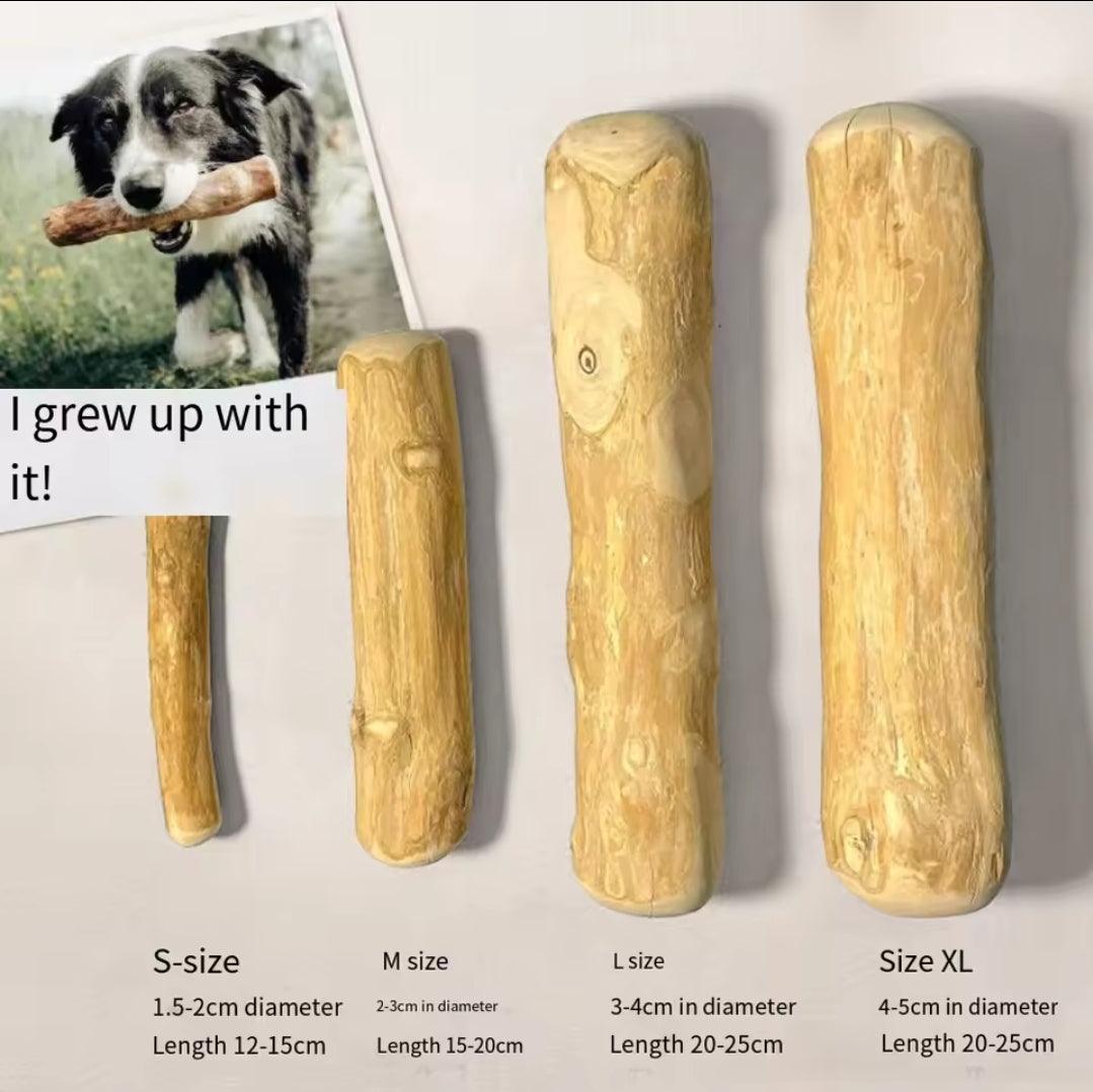 Coffee Wooden Dog Chew