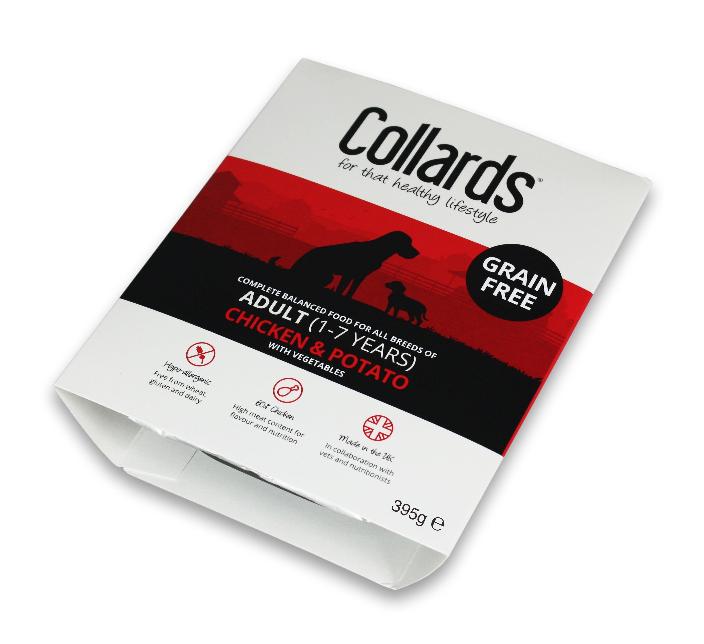 Collards Adult Grain Free Chicken&Potato 395g