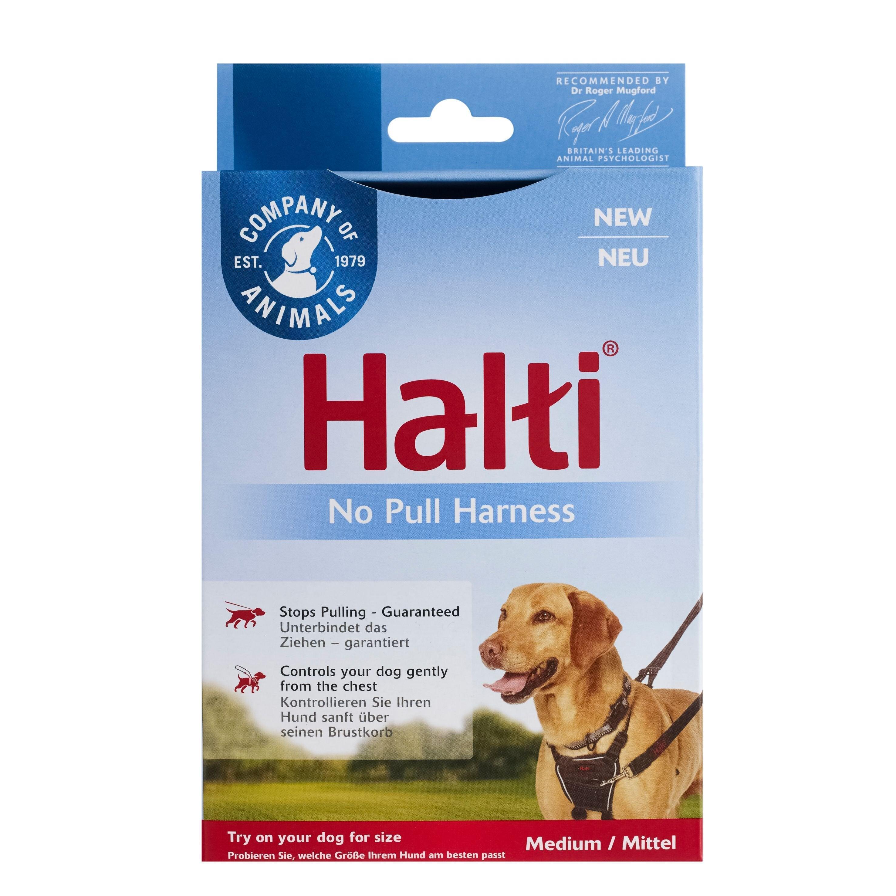 Halti Non-Pull Harness Black - Medium