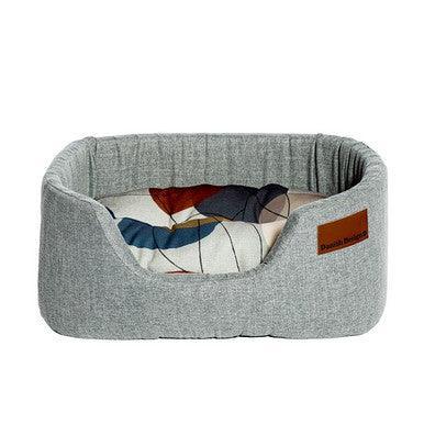 Danish Design Colour Block Silver Lux Slumber Bed Large