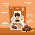 Denzel's Chicken & Mango high value rewards for dogs, 70g