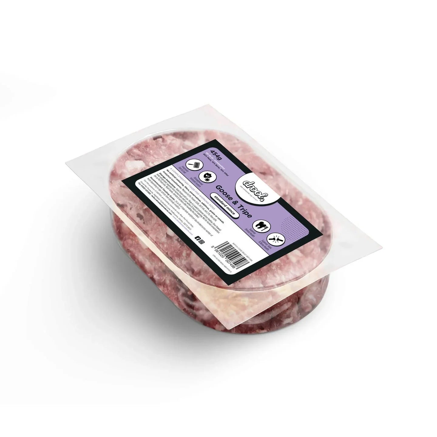 Drool Mince Standard Goose & Tripe 21 BOX DEAL