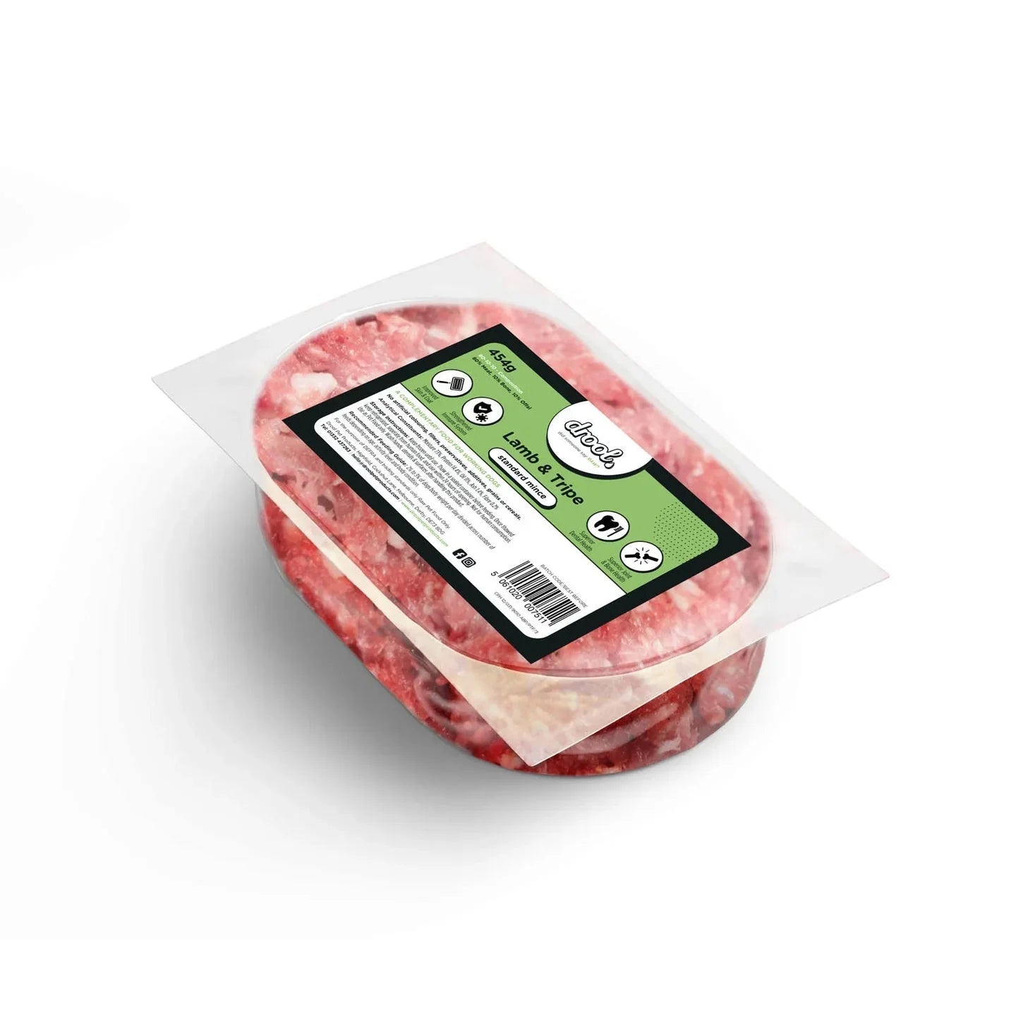 Drool Mince Standard Lamb & Lamb Tripe 21 BOX DEAL
