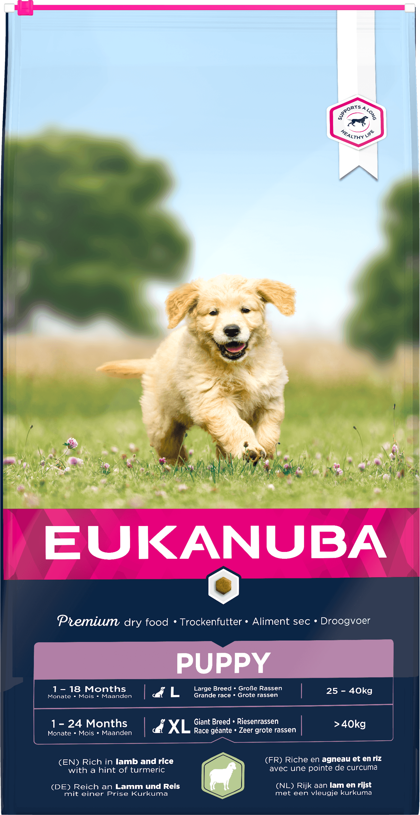 Eukanuba Dog Puppy & Junior Large Lamb & Rice 3kg