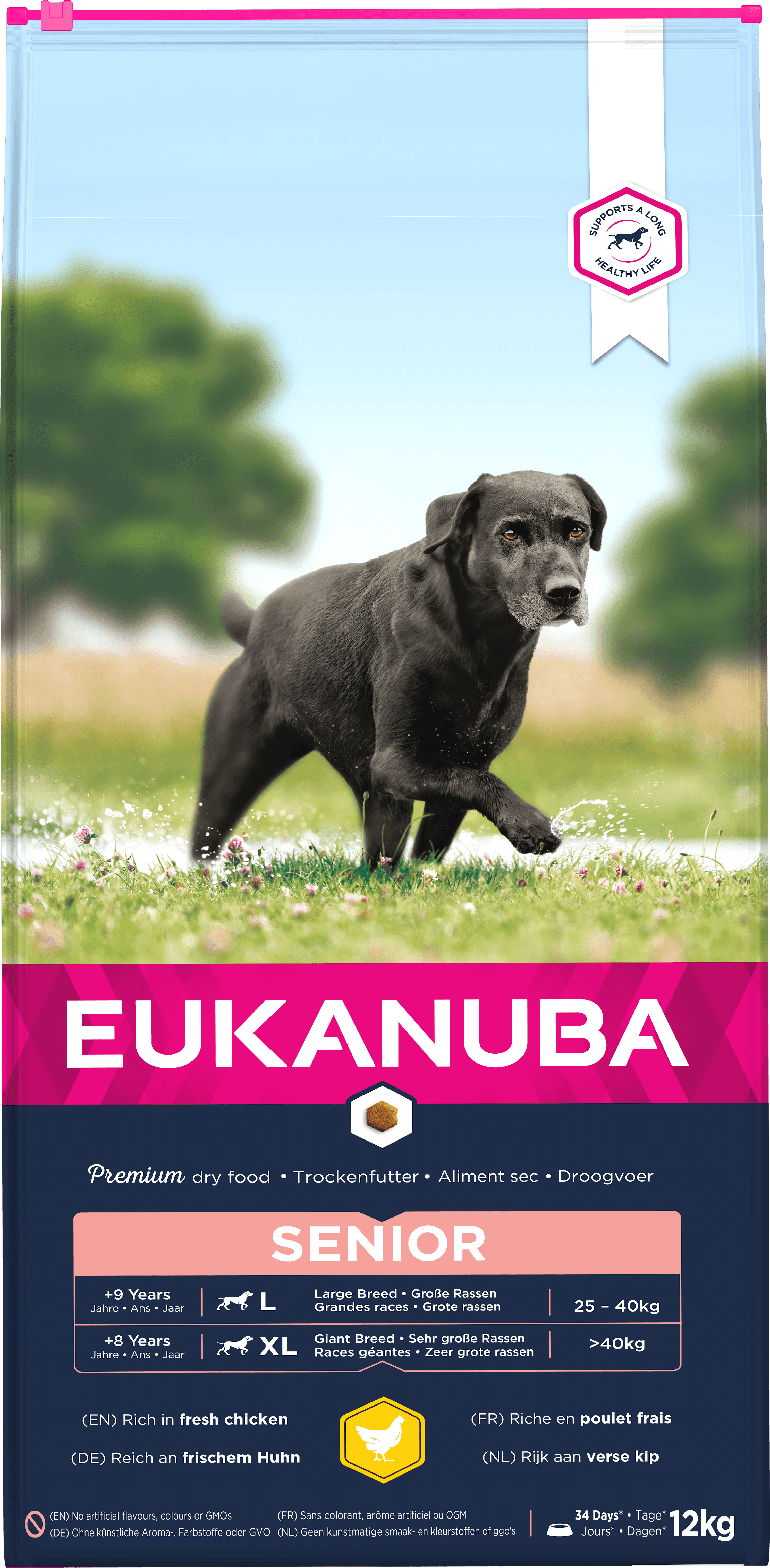 Eukanuba Dog Senior Large Chicken 12kg
