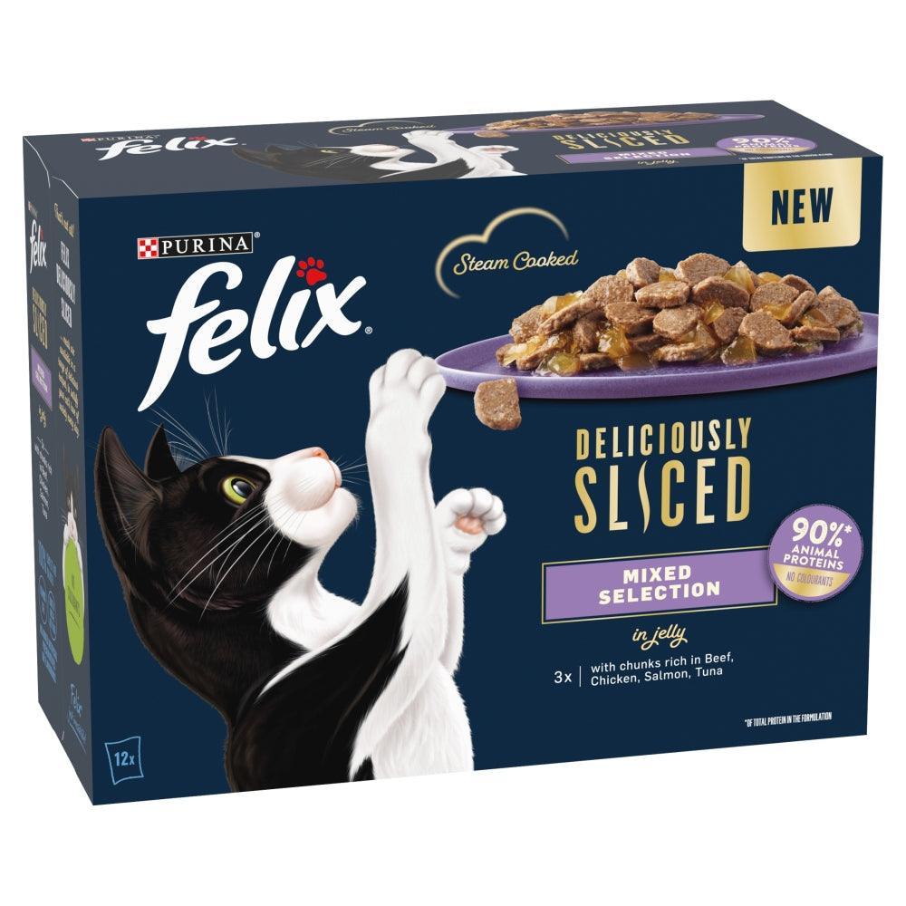 Felix Deliciously Sliced Mixed Selection in Jelly 80g