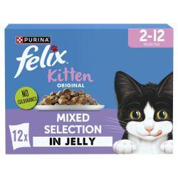 Felix Kitten Mixed Selection in Jelly 48 x 85g