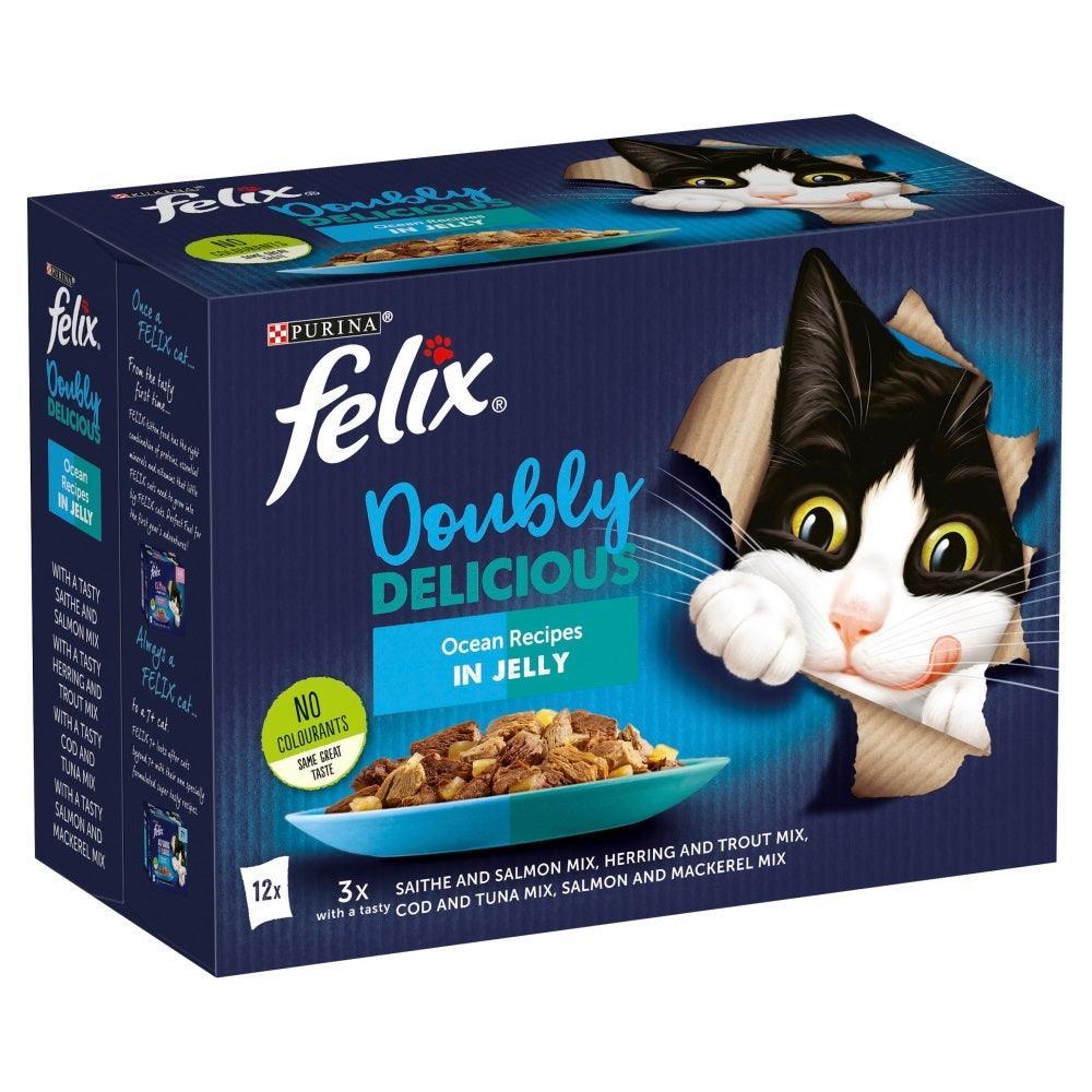 Felix Pouch As Good As It Looks Doubly Delicious Ocean Recipes in Jelly 100g