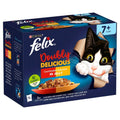 Felix Pouch As Good As It Looks Doubly Delicious Senior Meat Selection in Jelly 100g