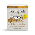 Forthglade Adult Complete Grain Free Chicken with Liver Trays 395g