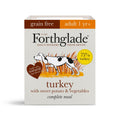 Forthglade Adult Complete Grain Free Turkey Trays 395g