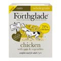 Forthglade Adult Complete Wholegrain Chicken with Oats & Veg Trays 395g