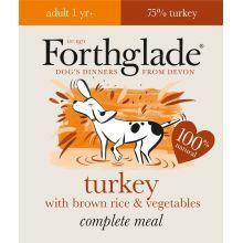 Forthglade Complete Meal Adult Turkey with Brown Rice & Vegetables, 18 x 395g