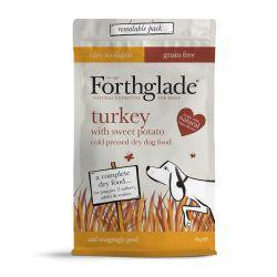 Forthglade Natural Dry Cold Pressed Turkey – 10kg / 6kg / 2kg