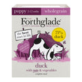 Forthglade Puppy Complete Wholegrain Duck with Oats & Veg Trays 395g
