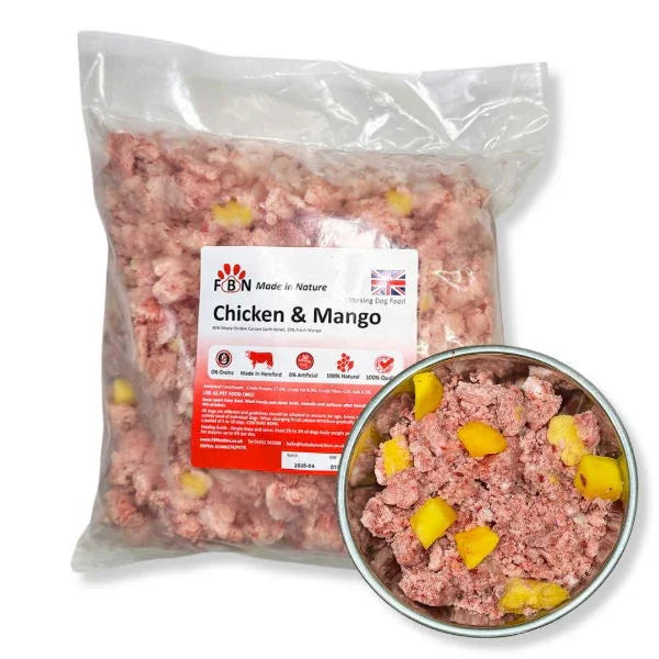 Fur Baby Nutrition Beef Tripe Frozen Dog Food 1kg