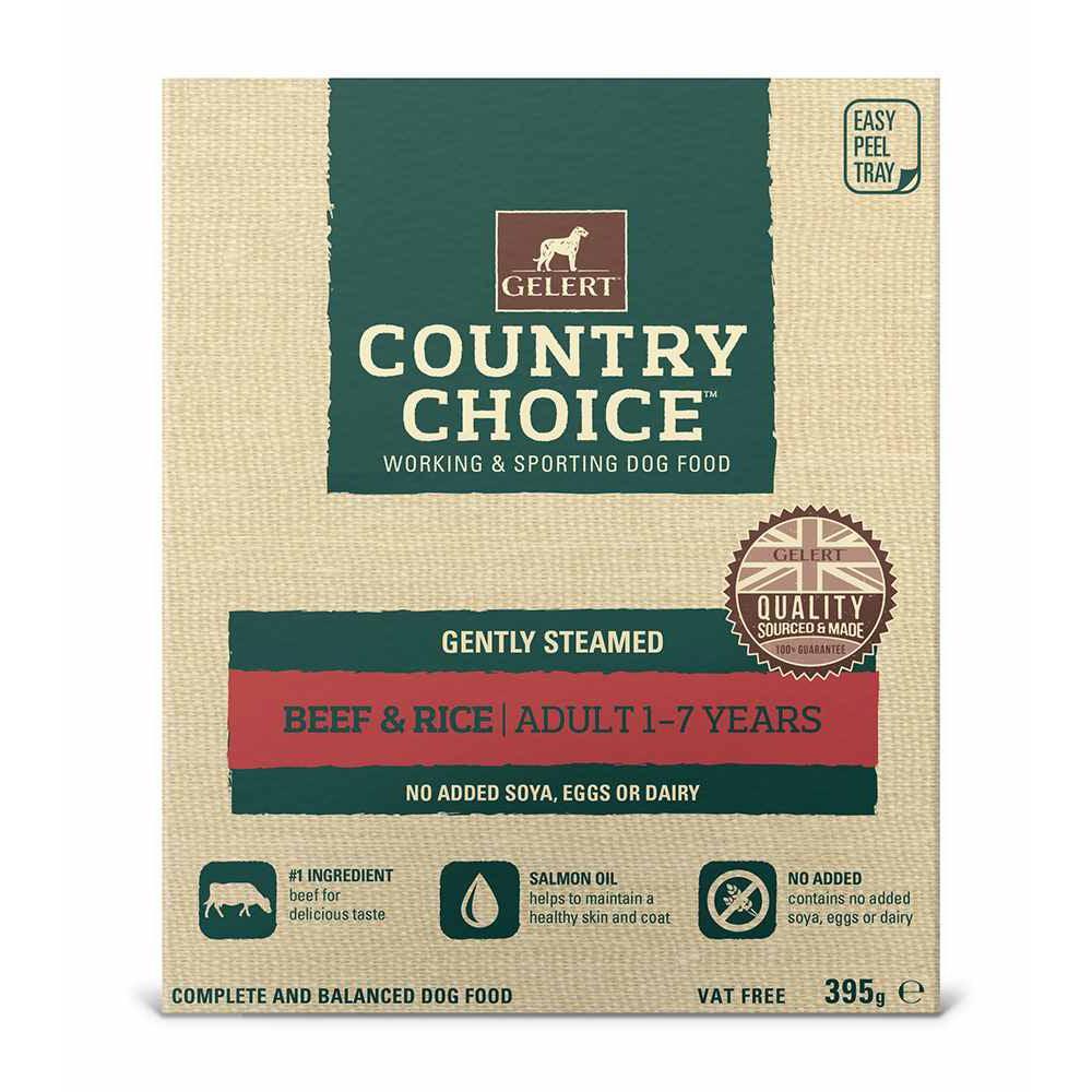 Gelert C Choice Tray Beef 395g